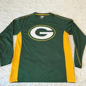 NFL Team Apparel Green Packers Long Sleeve Jersey Men's Size XL|Collectible 2013